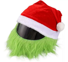 Chapéu de Elfo Rabugento de Natal para Capacetes Integrais de Motocicleta