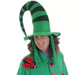 Gorro de Duende Verde y Negro para adultos