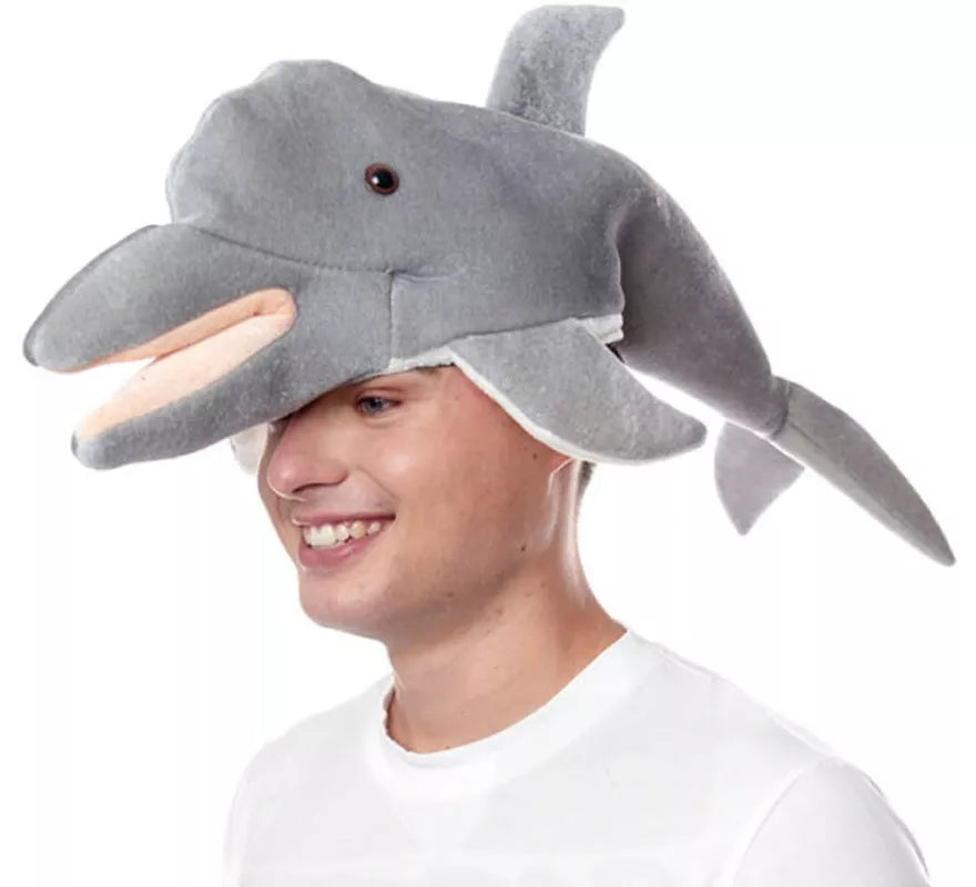Translation missing: pt-PT.Gorro de Foam de Delfín gris
