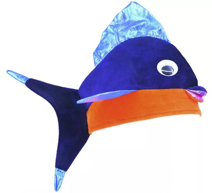 Translation missing: pt-PT.Gorro de Foam de Pez Azul
