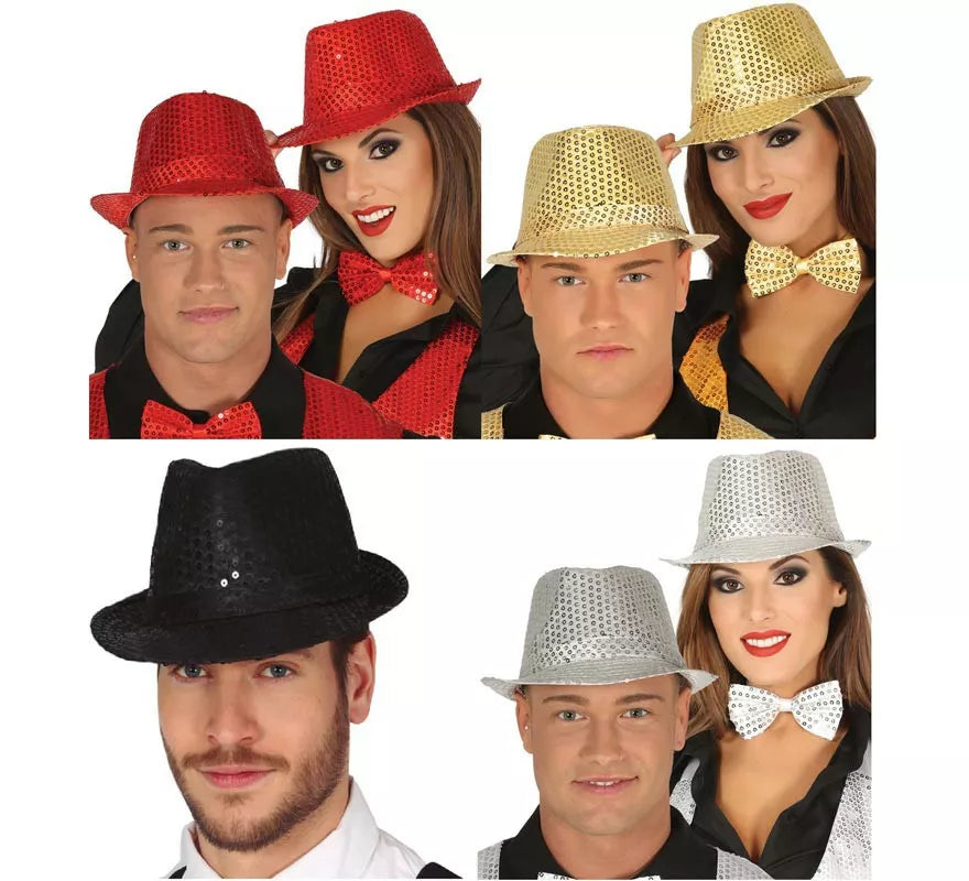 Translation missing: pt-PT.Gorro de Gánster de Lentejuelas en varios colores