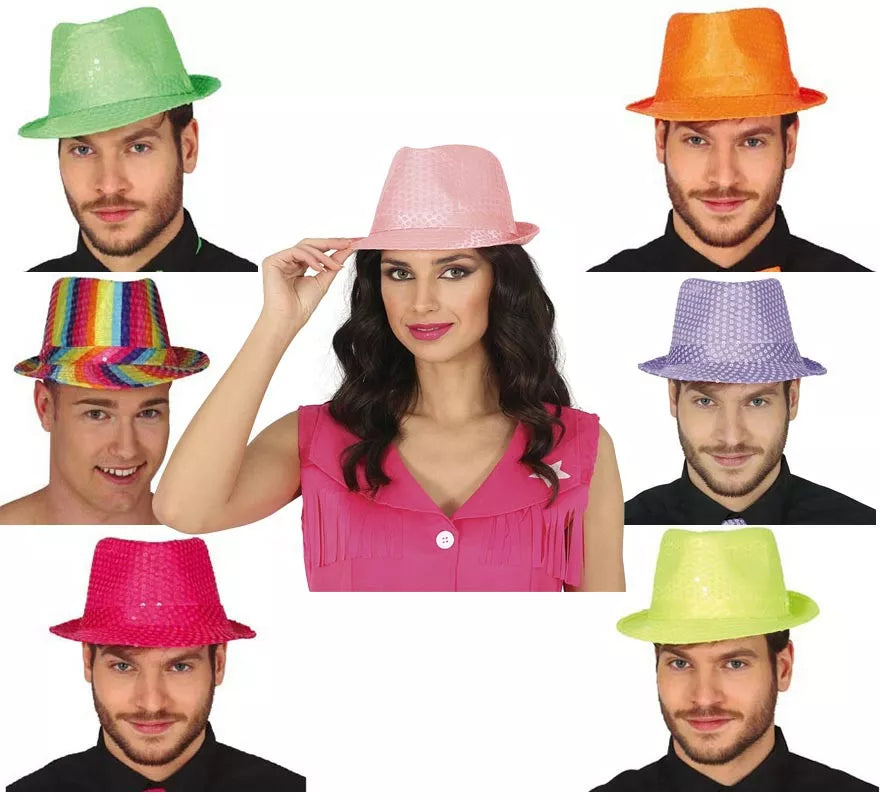Translation missing: pt-PT.Gorro de Gánster de Lentejuelas en varios colores
