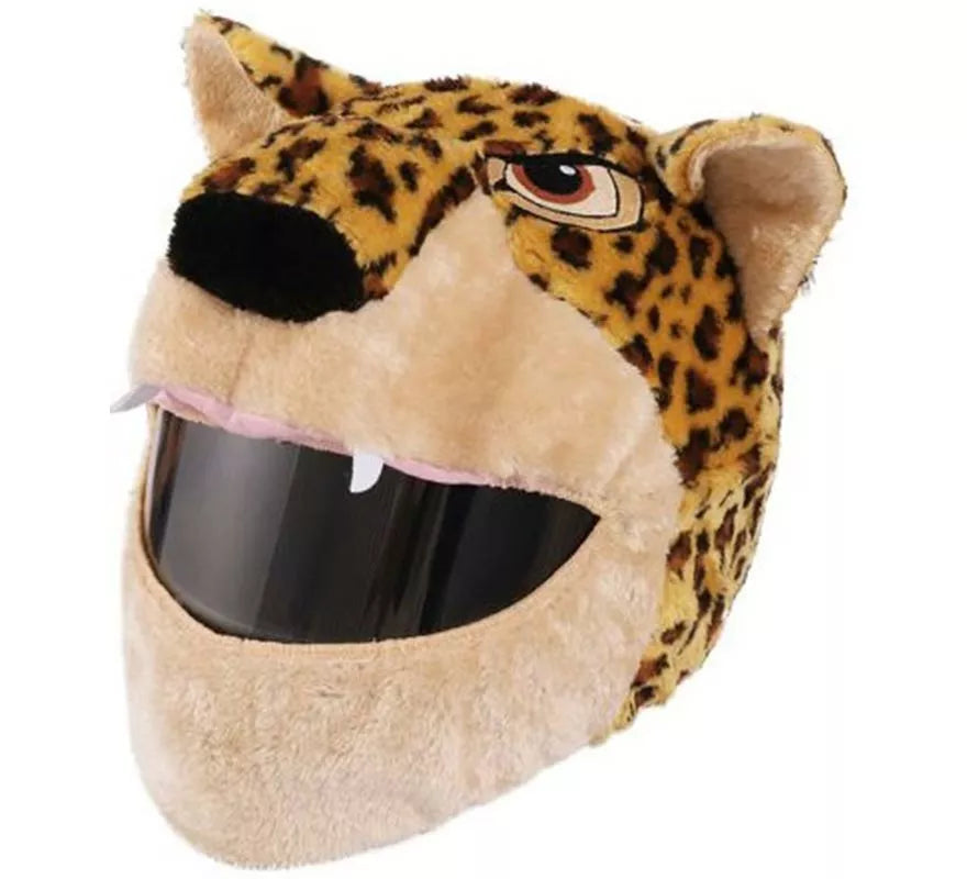 Gorro de Leopardo para Cascos de Moto integrales