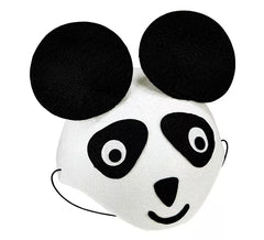Chapéu Panda de feltro para crianças
