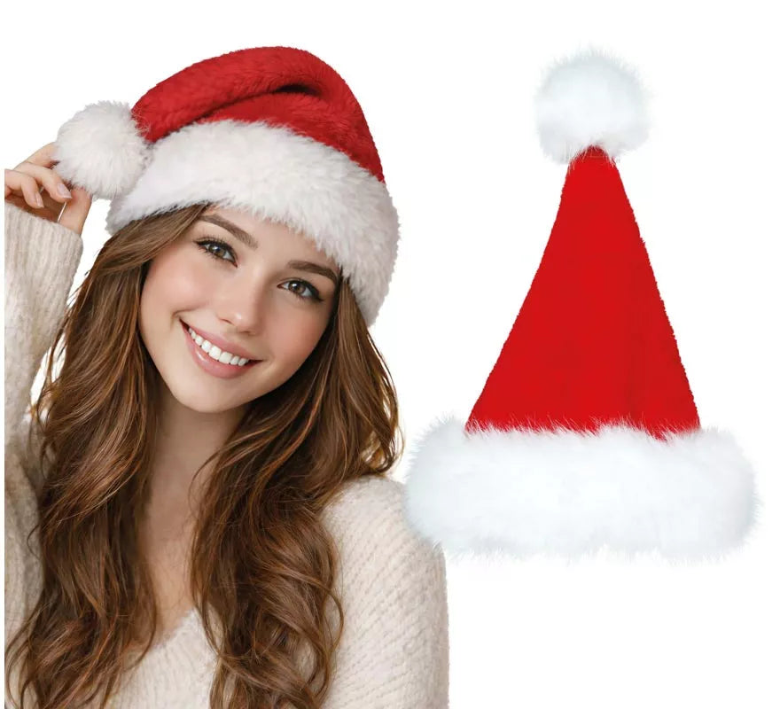 Translation missing: pt-PT.Gorro de Papá Noel de Terciopelo rojo