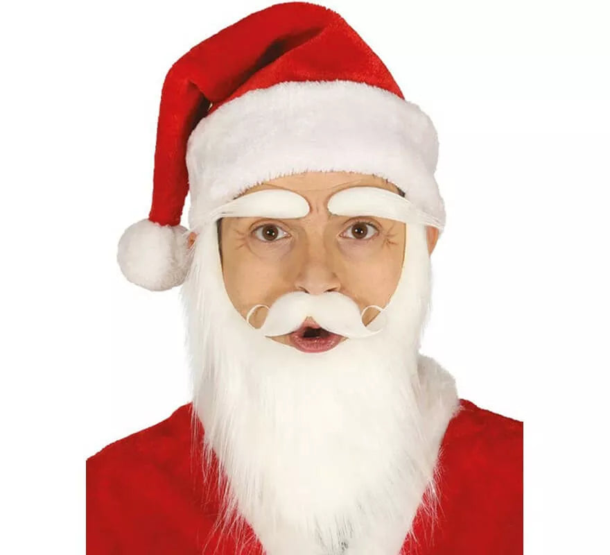 Translation missing: pt-PT.Gorro de Papá Noel Deluxe de 44 cm