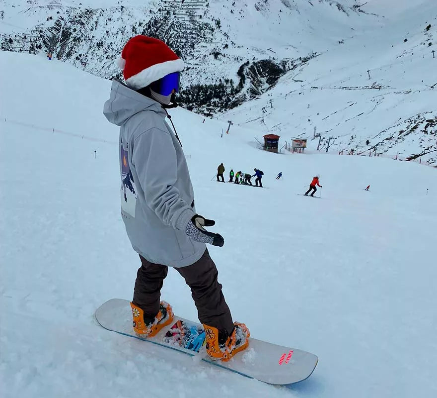 Gorro de Papá Noel Navidad para Cascos de Moto con sujeción