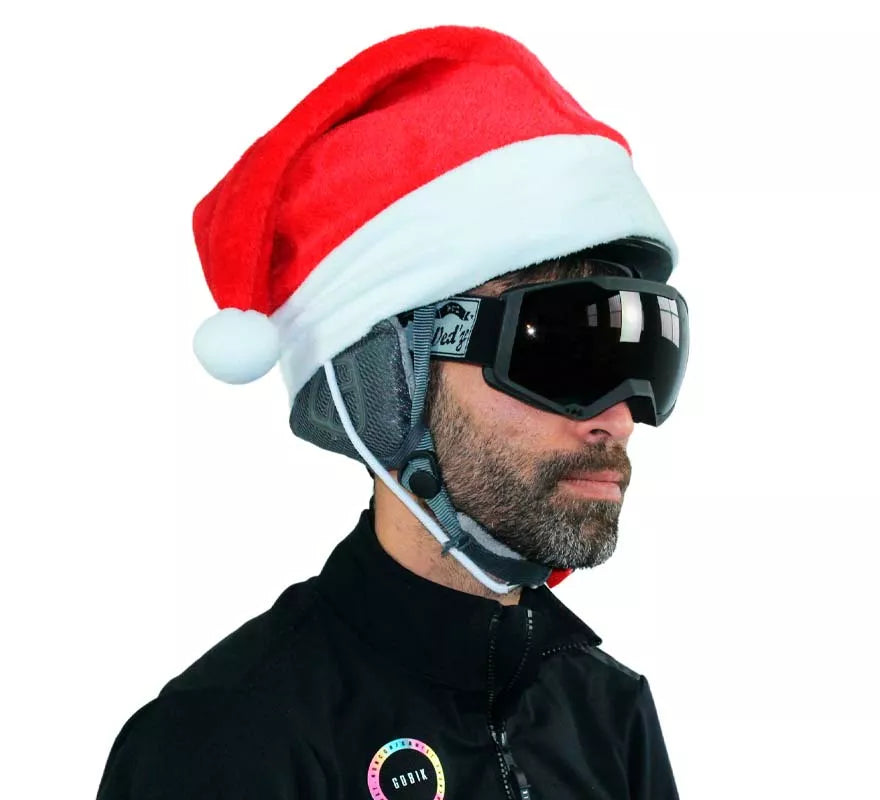 Translation missing: pt-PT.Gorro de Papá Noel para Cascos de Bicicleta, Esquí y más