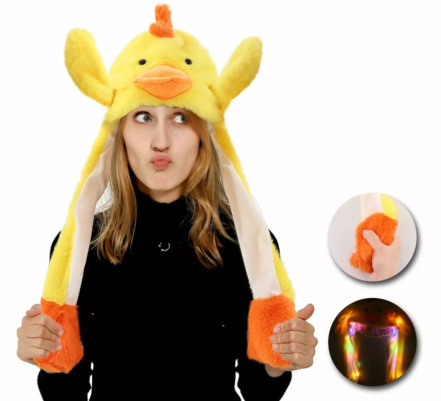 Translation missing: pt-PT.Gorro de Pato con Oreja Móviles y Luz