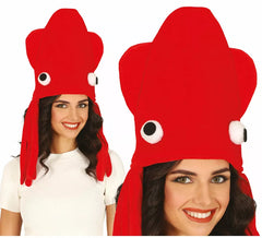 Chapéu de polvo vermelho adulto