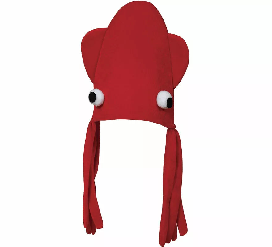 Translation missing: pt-PT.Gorro de Pulpo rojo adulto