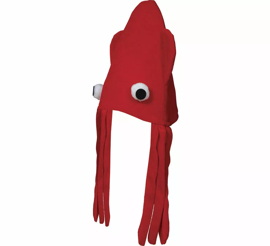 Translation missing: pt-PT.Gorro de Pulpo rojo adulto