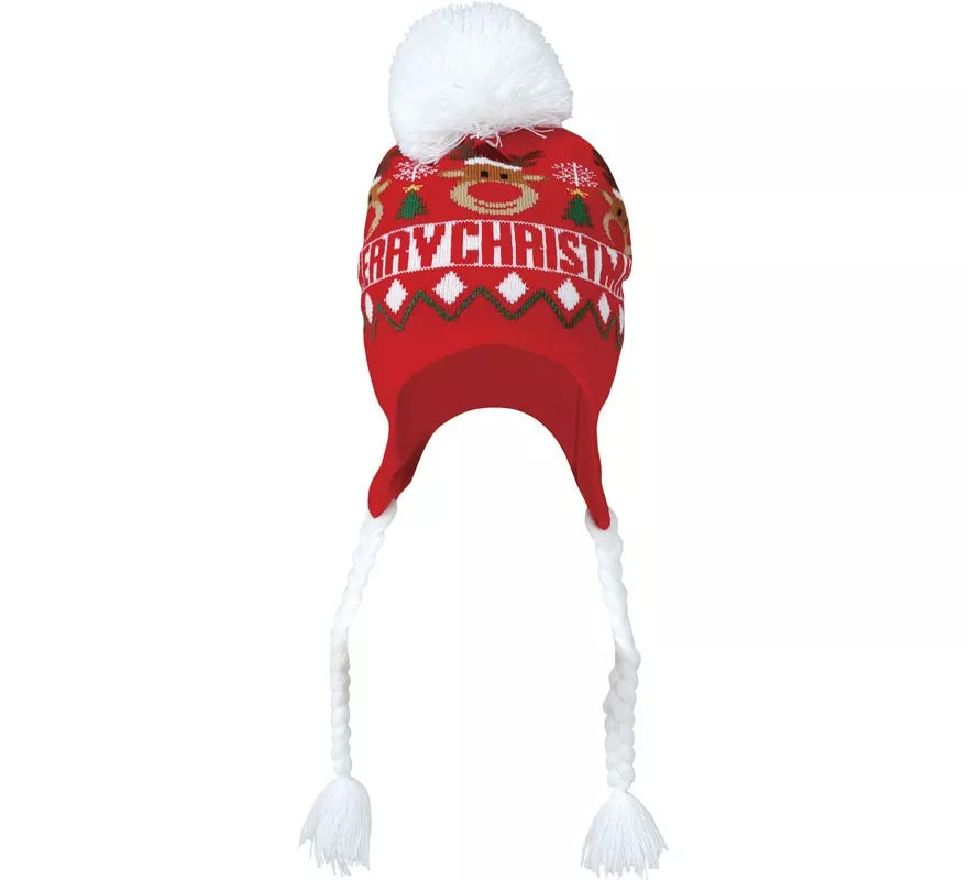 Translation missing: pt-PT.Gorro de Reno con Trenzas