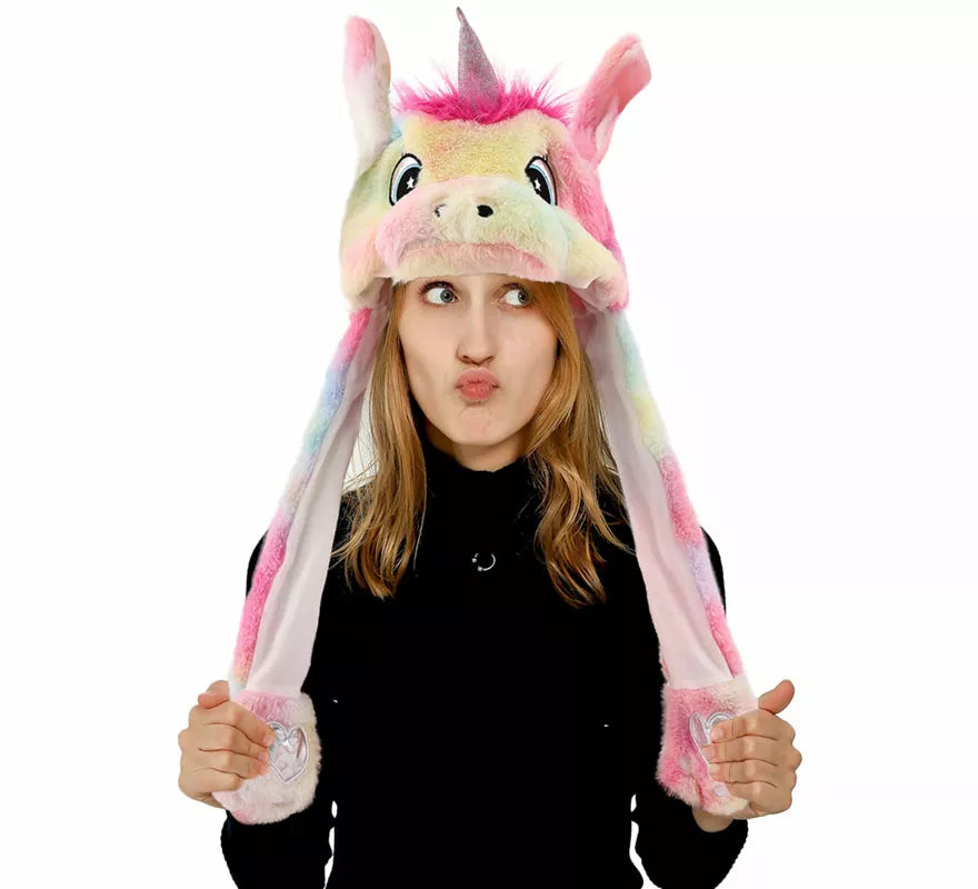 Translation missing: pt-PT.Gorro de Unicornio con Oreja Móviles y Luz