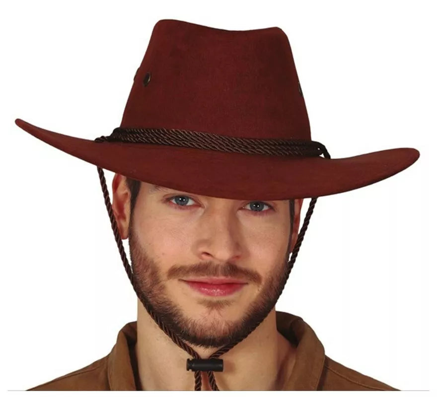 Translation missing: pt-PT.Gorro de Vaquero Marrón