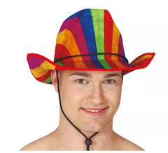 Chapéu de Cowboy multicolorido