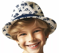 Boné de surf de verão infantil