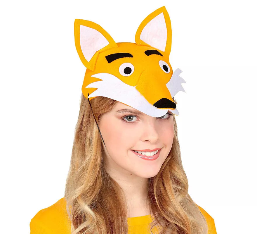 Translation missing: pt-PT.Gorro de Zorro de Fieltro para niños