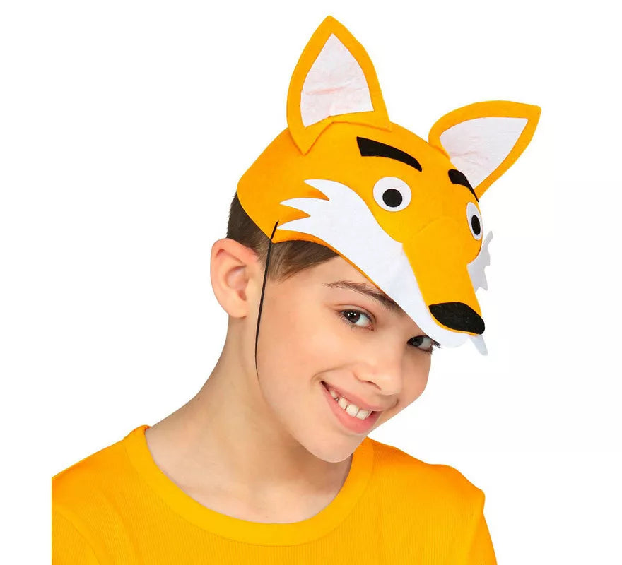 Translation missing: pt-PT.Gorro de Zorro de Fieltro para niños