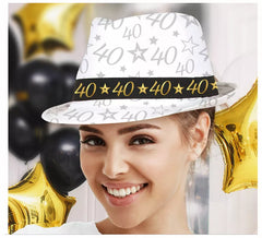 Boné Gangster Branco 40 Anos