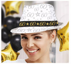 Boné Gangster Branco 60 Anos