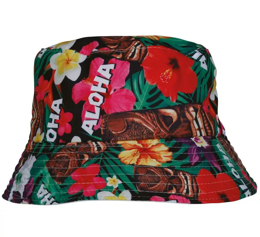 Translation missing: pt-PT.Gorro Hawaiano Aloha Floral adulto