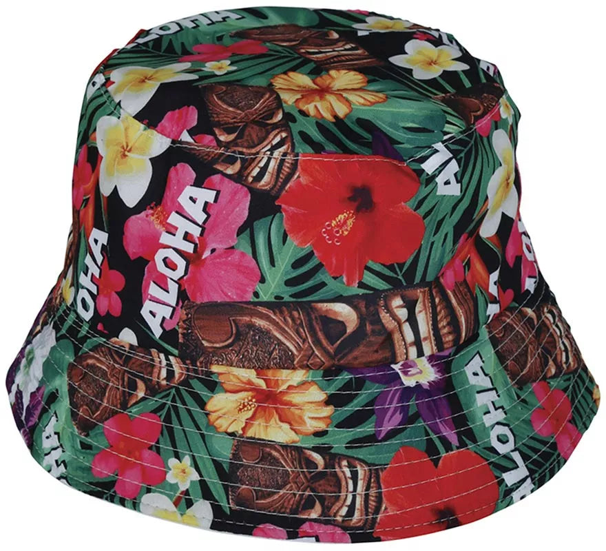 Translation missing: pt-PT.Gorro Hawaiano Aloha Floral adulto
