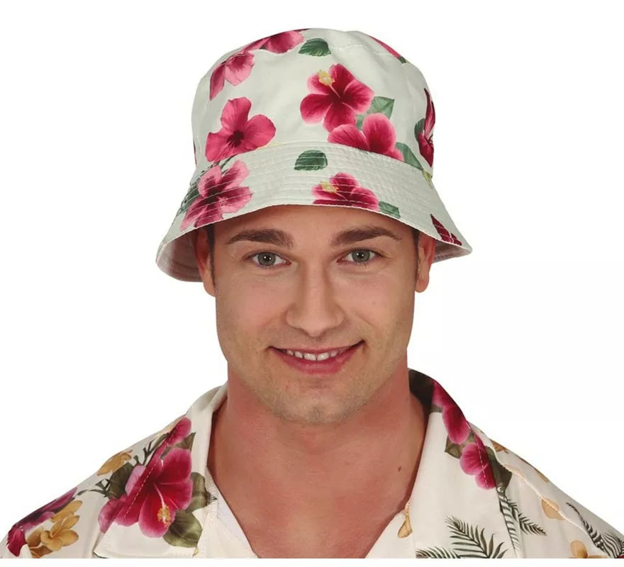 Translation missing: pt-PT.Gorro Hawaiano de Flores para adultos