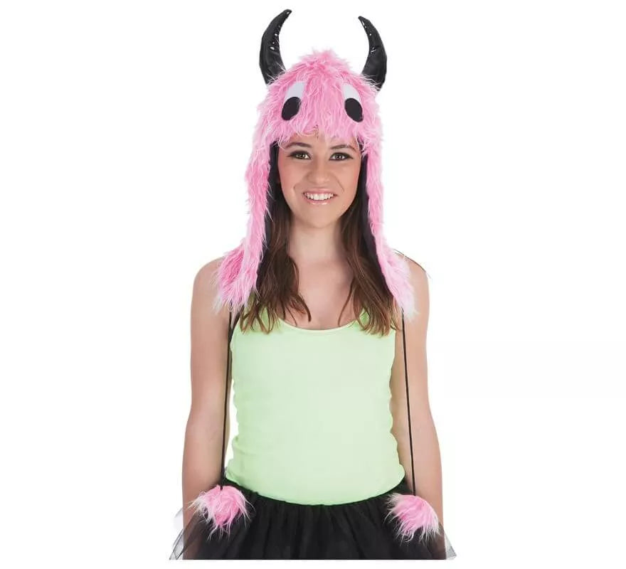 Translation missing: pt-PT.Gorro Monster Rosa grande
