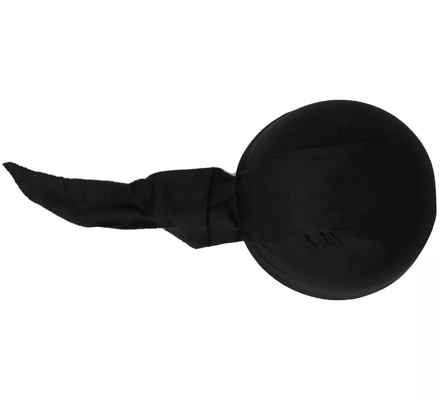 Translation missing: pt-PT.Gorro o Bandana de Pirata negro de tela