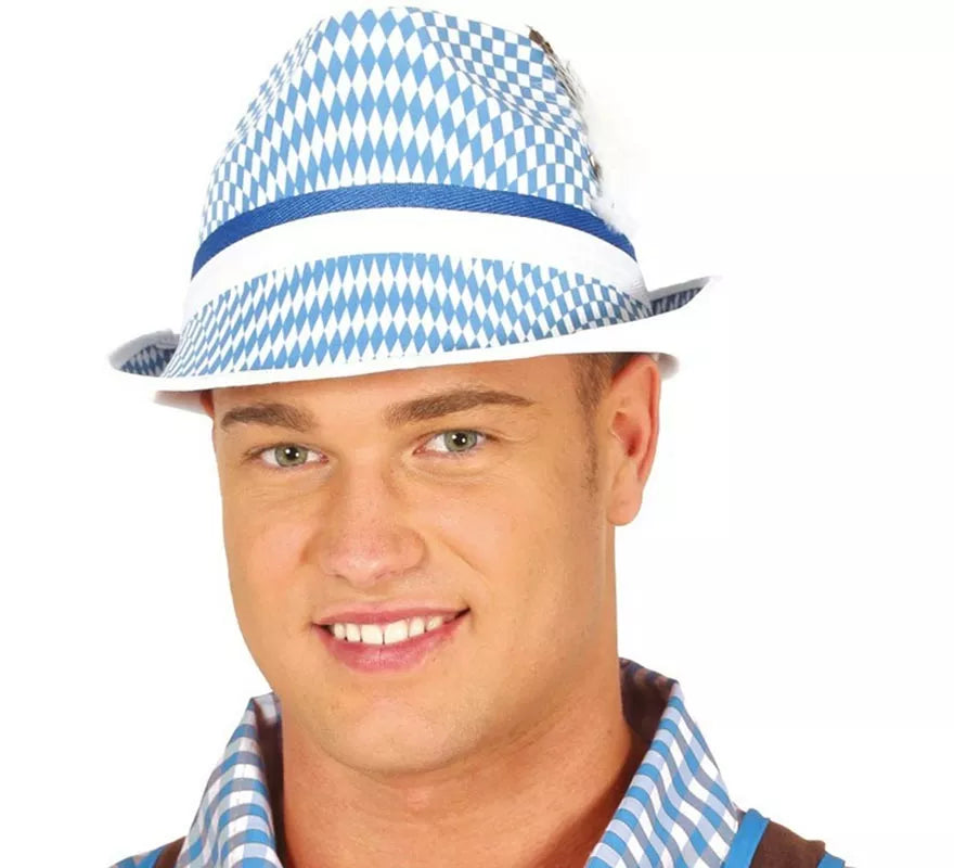Translation missing: pt-PT.Gorro Oktoberfest Azul y Blanco