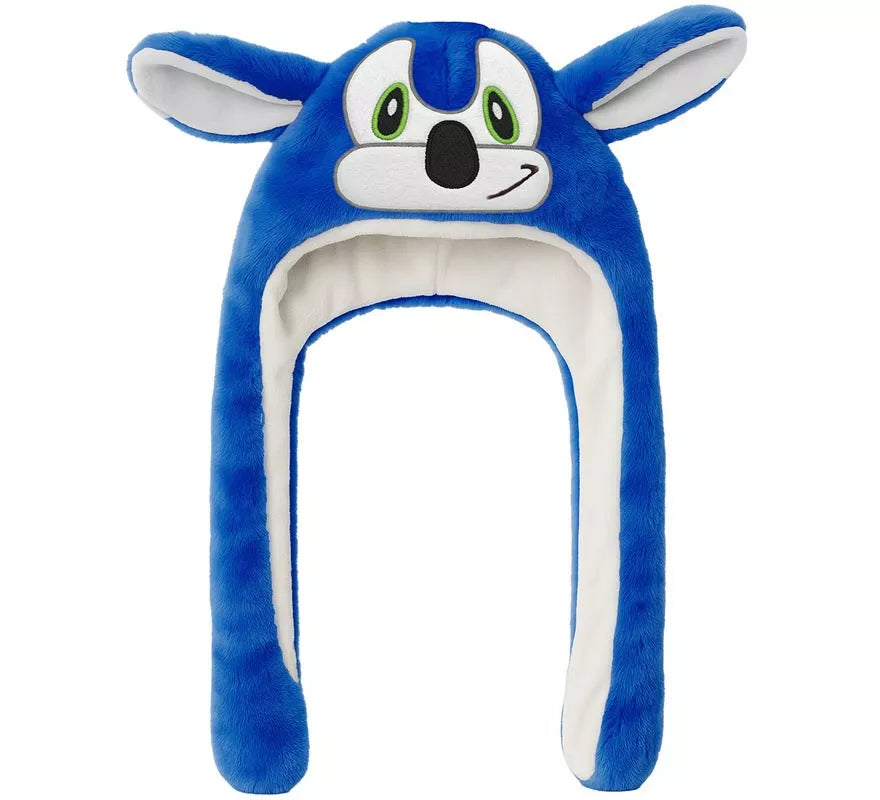 Translation missing: pt-PT.Gorro Orejas Erizo azul con Movimiento y luz