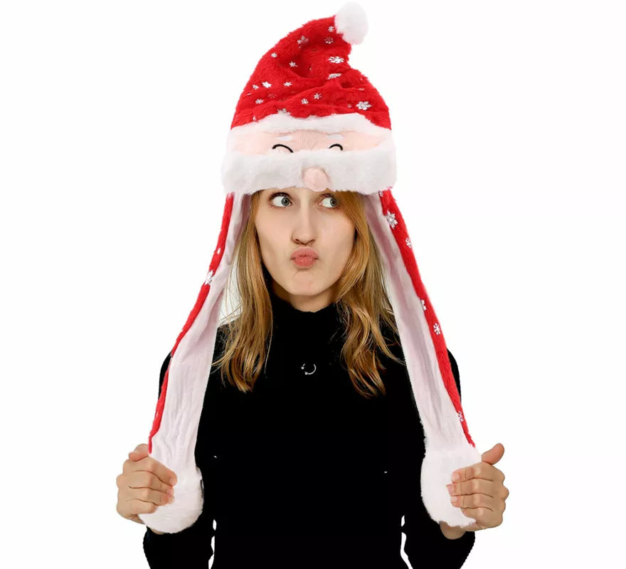 Translation missing: pt-PT.Gorro Orejas Papá Noel Copitos con Movimiento con luz