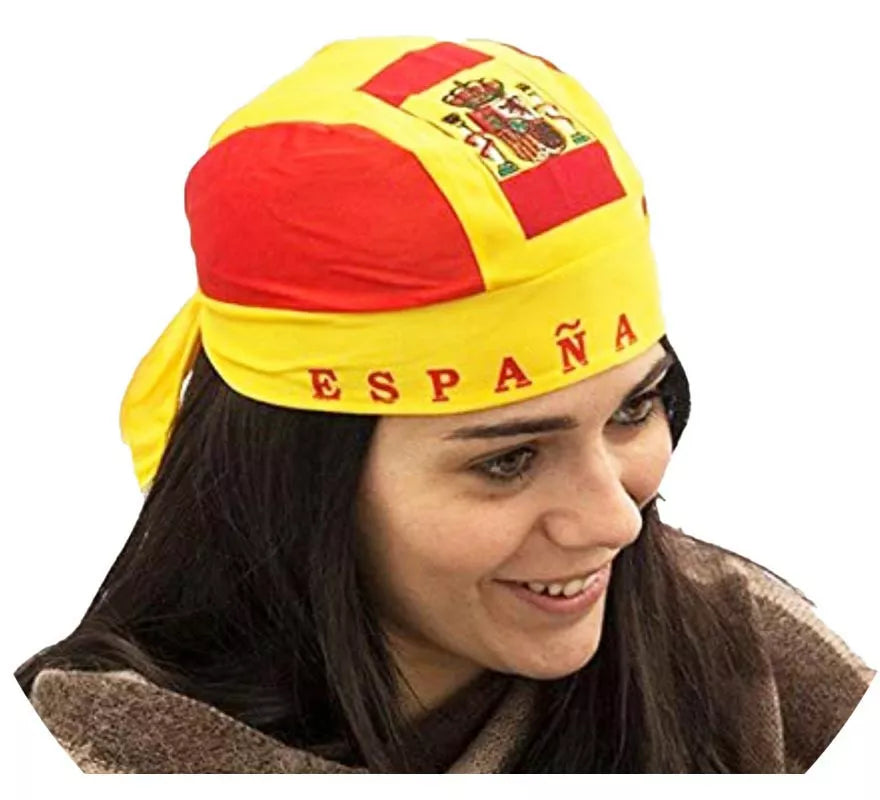 Translation missing: pt-PT.Gorro Pañuelo de Bandera de España
