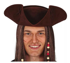 Chapéu de Pirata Marrom