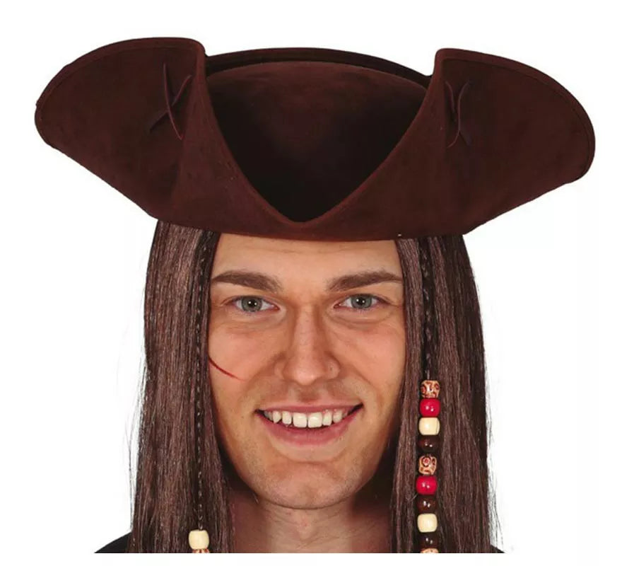 Translation missing: pt-PT.Gorro Pirata Marrón