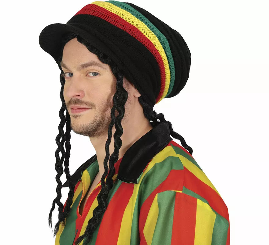 Translation missing: pt-PT.Gorro Rasta con Visera adulto