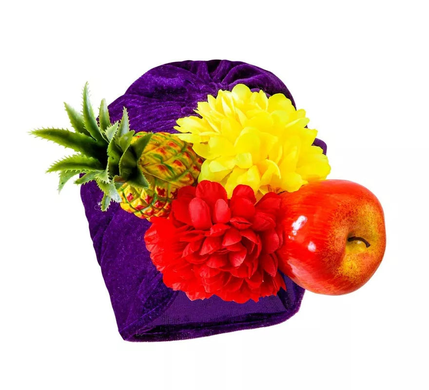 Translation missing: pt-PT.Gorro Tropical con frutas y flores adulto
