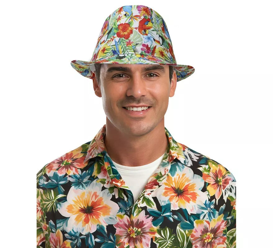 Translation missing: pt-PT.Gorro Tropical Flora y Fauna adulto