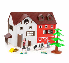 Quinta de brinquedos com acessórios