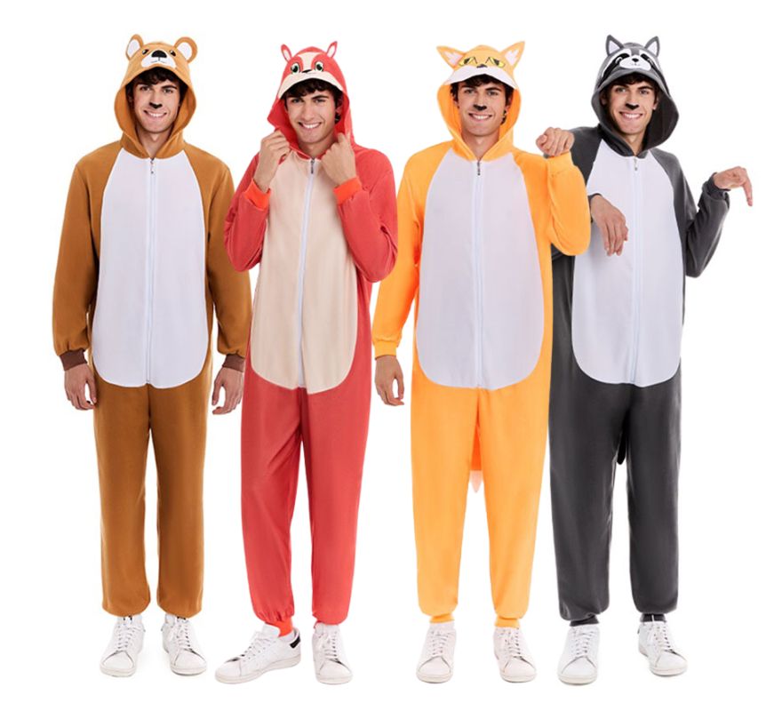 Grupo de animais da floresta
