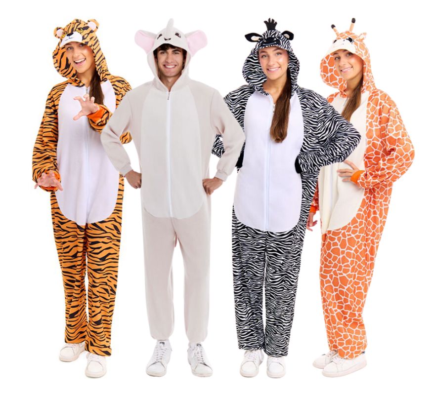 Grupo de animais do safári