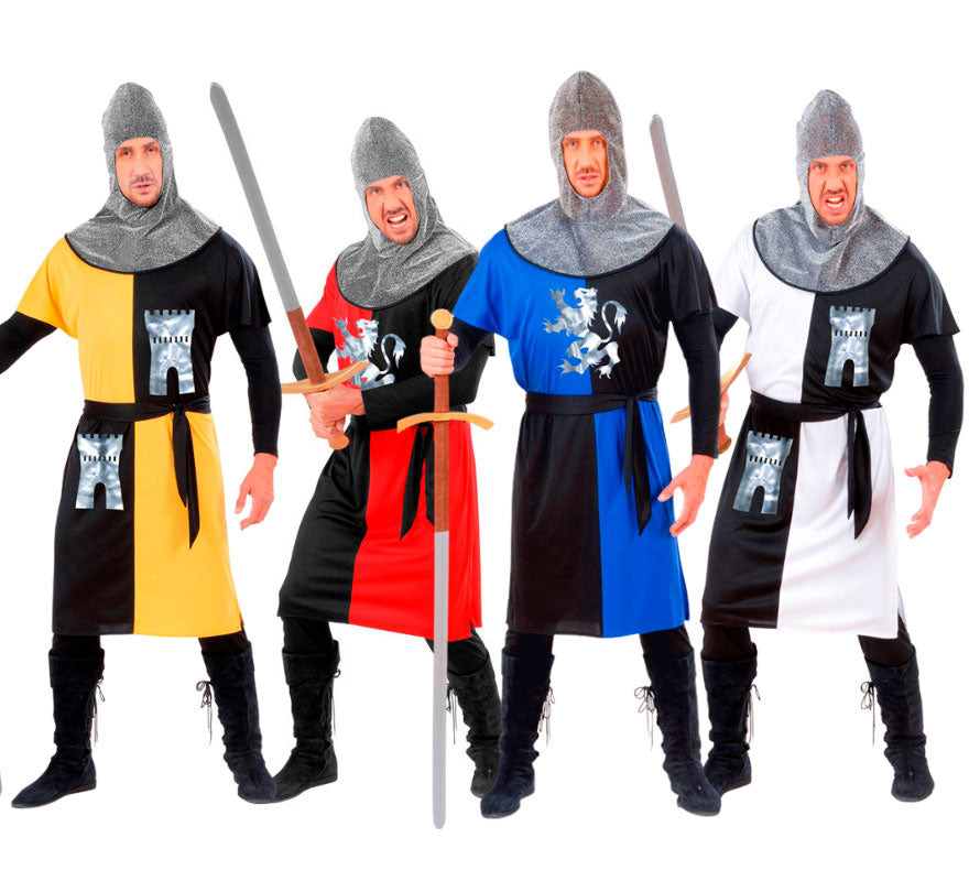 Grupo de guerreiros medievais