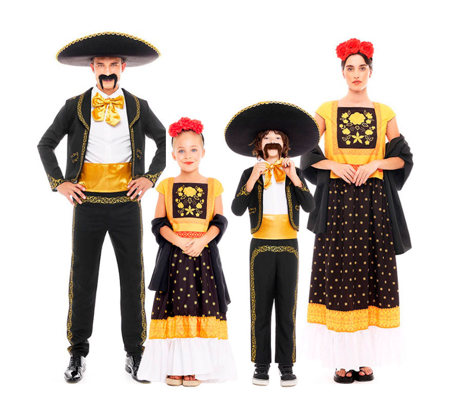 Translation missing: pt-PT.Grupo de mexicanos negro y dorado