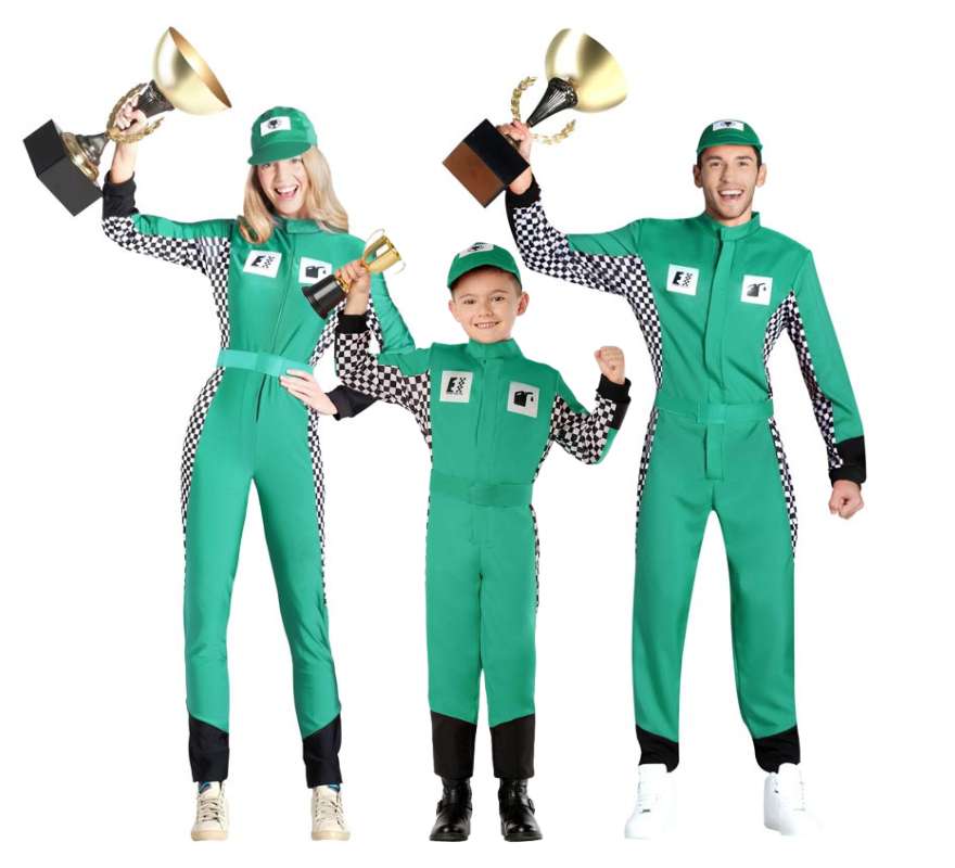 Translation missing: pt-PT.Grupo de pilotos de carreras verde