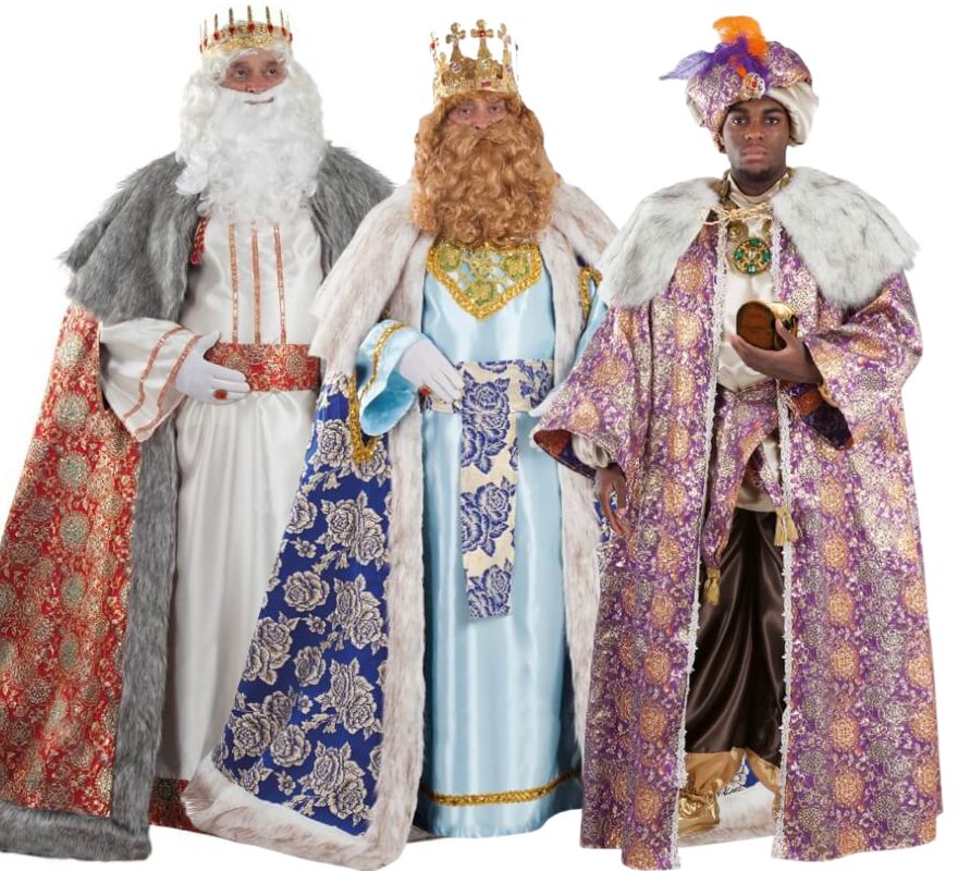 Grupo de Reis Magos clássico premium