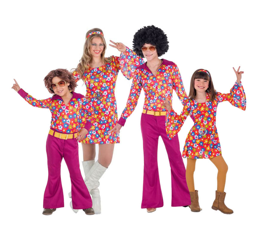 Translation missing: pt-PT.Grupos de hippies estampado de flores