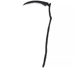 Foice da Morte destacável com as dimensões de 112,5 x 67,5 cm
