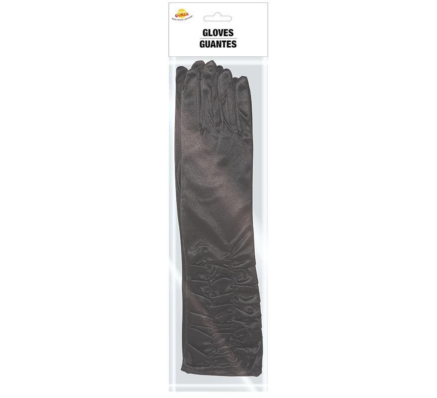 Translation missing: pt-PT.Guantes arrugados negros