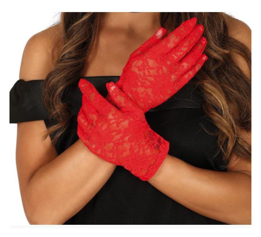 Translation missing: pt-PT.Guantes con Lentejuelas en varios colores de 22 cm
